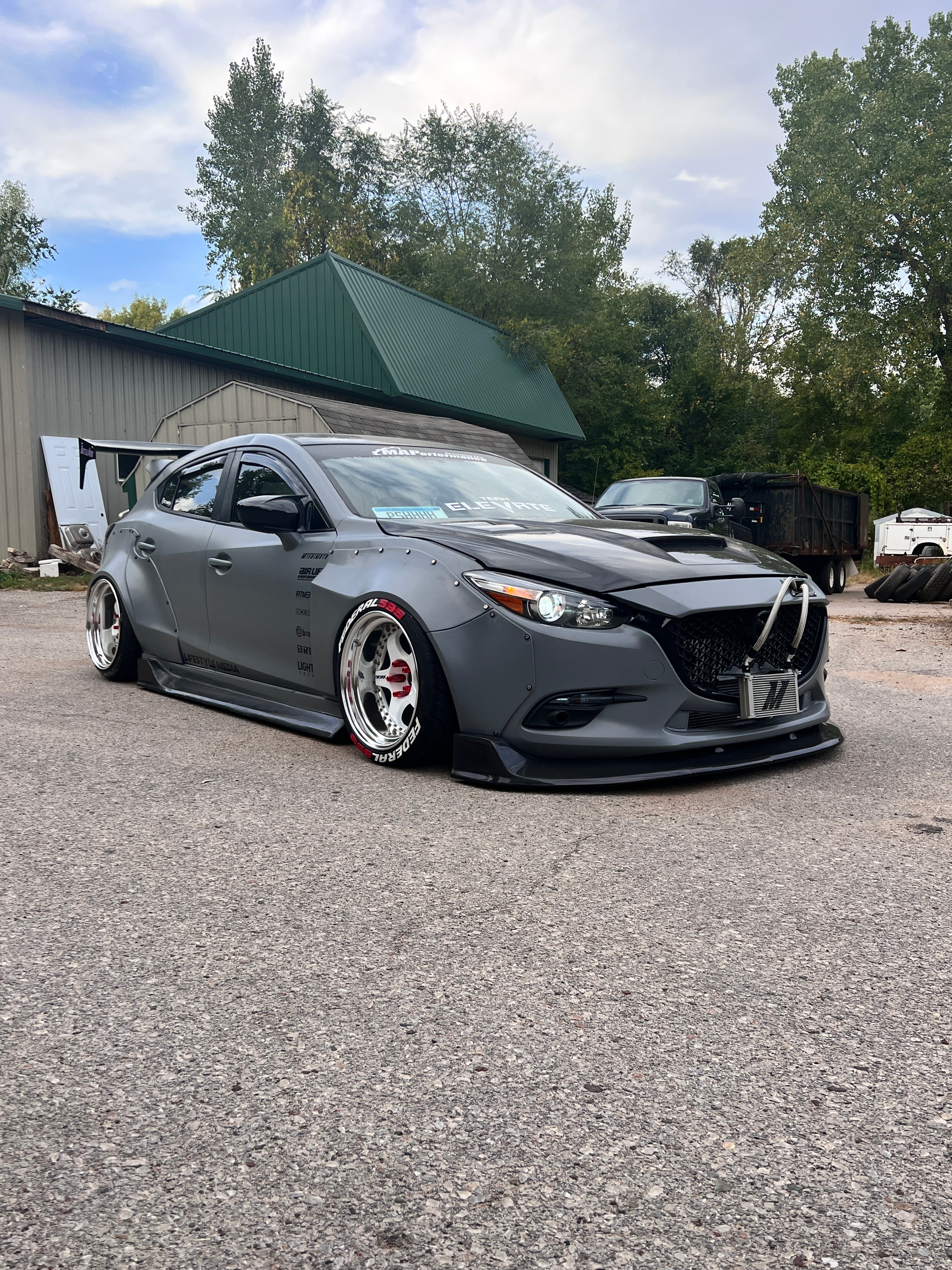MZ3R Gen3 Widebody for 2014-2018 Mazda 3