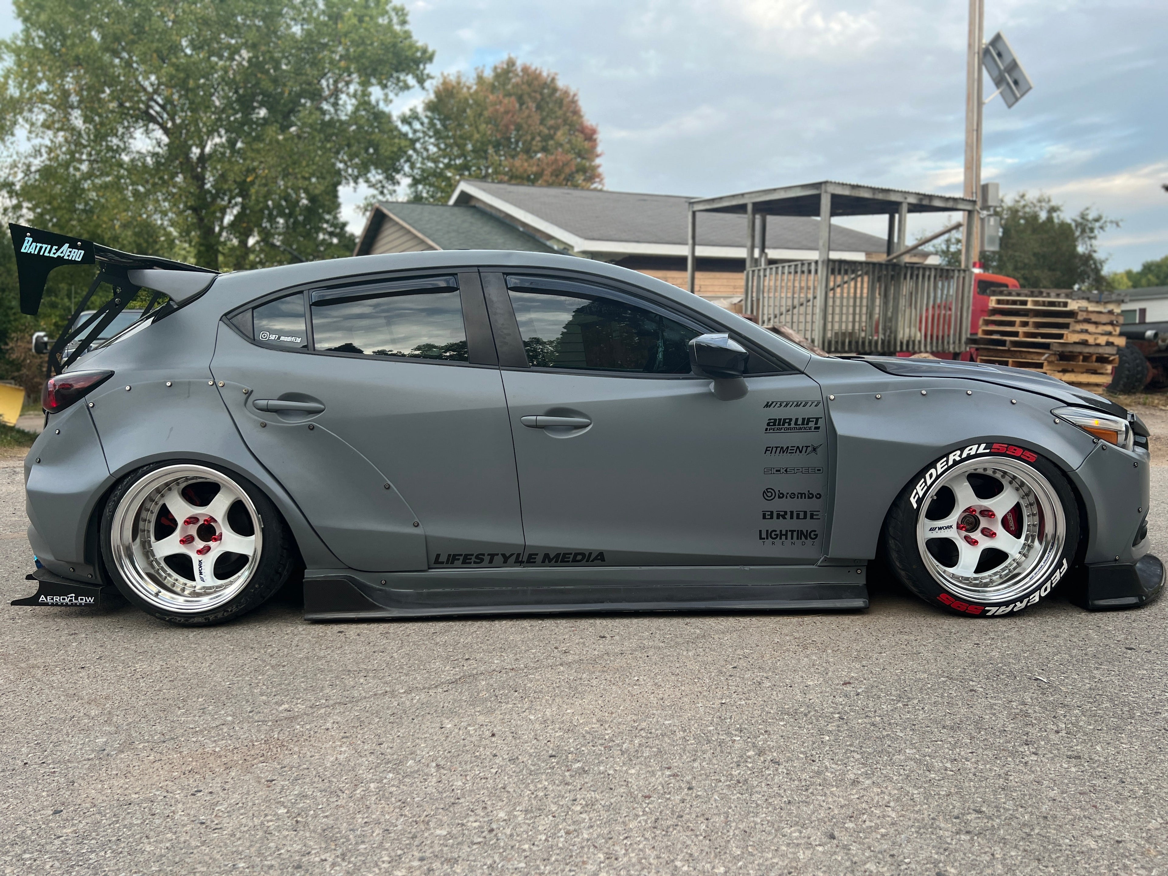 MZ3R Gen3 Widebody for 2014-2018 Mazda 3