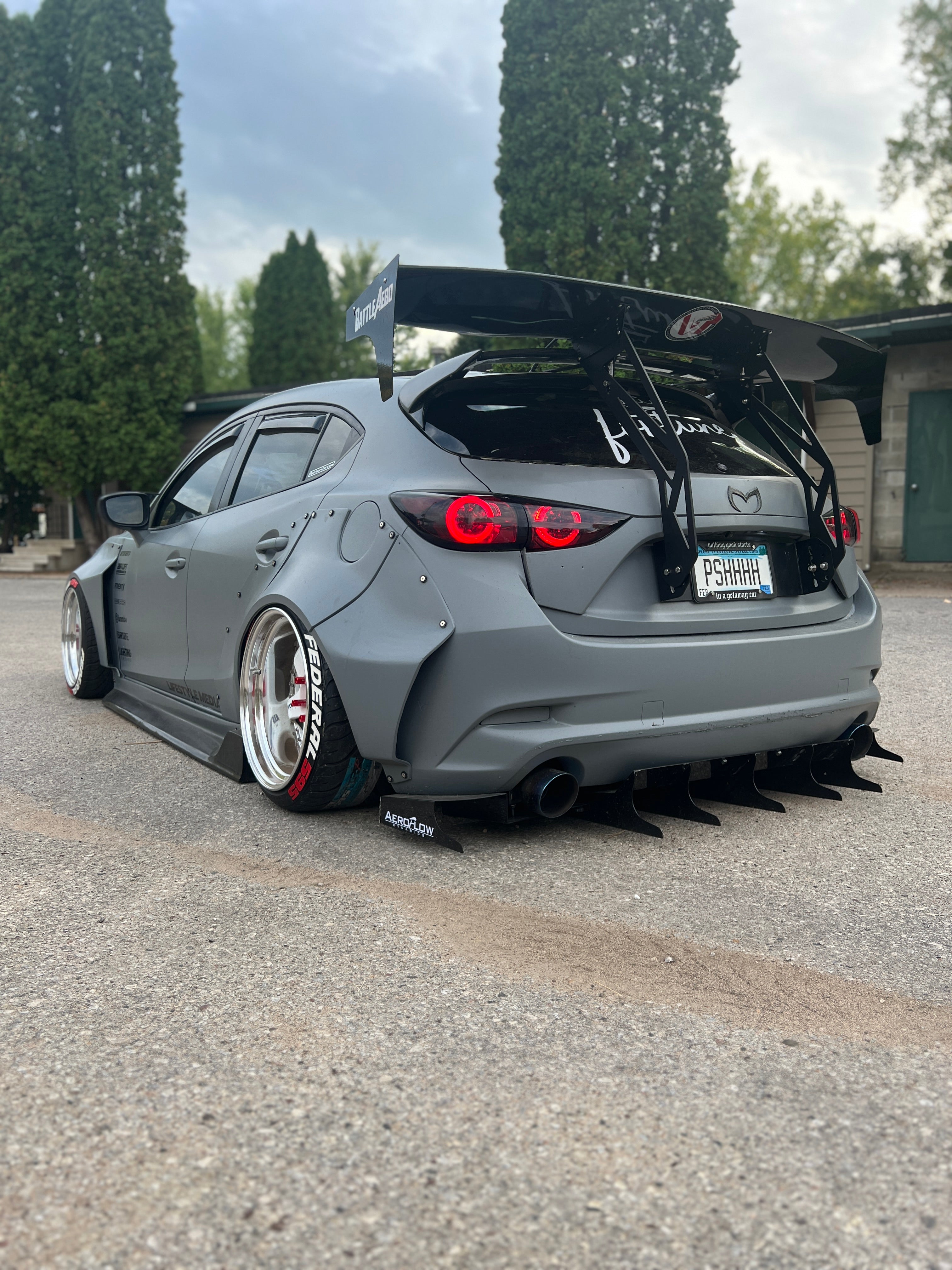 MZ3R Gen3 Widebody for 2014-2018 Mazda – Fortune Automotive