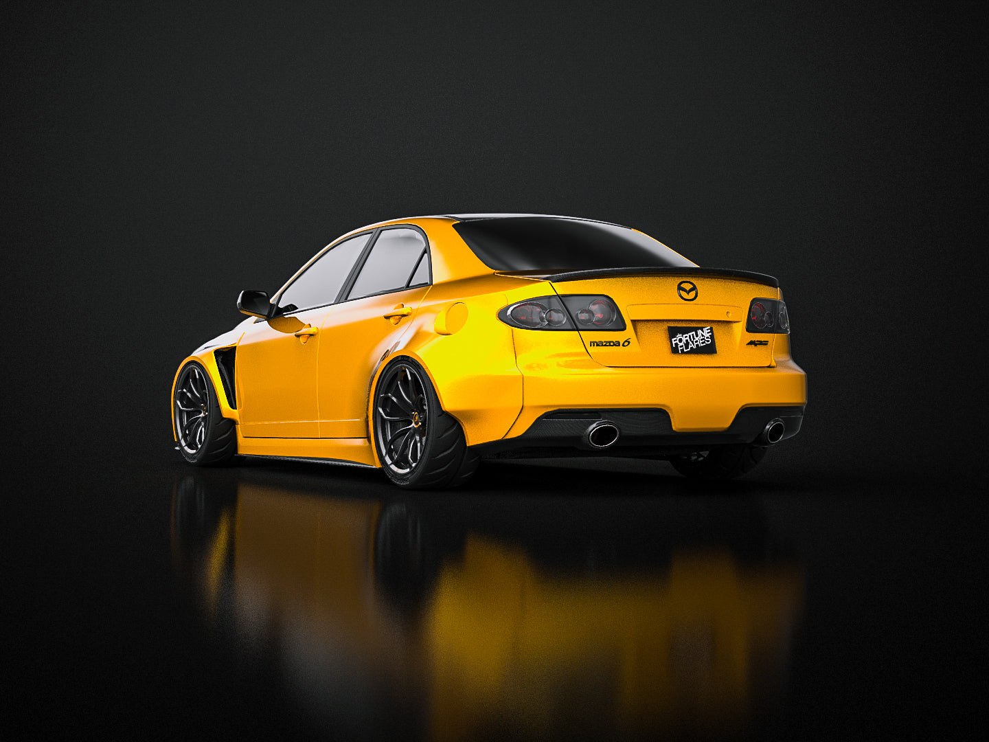 MS6R Widebody Kit for 2006-2007 Mazdaspeed 6