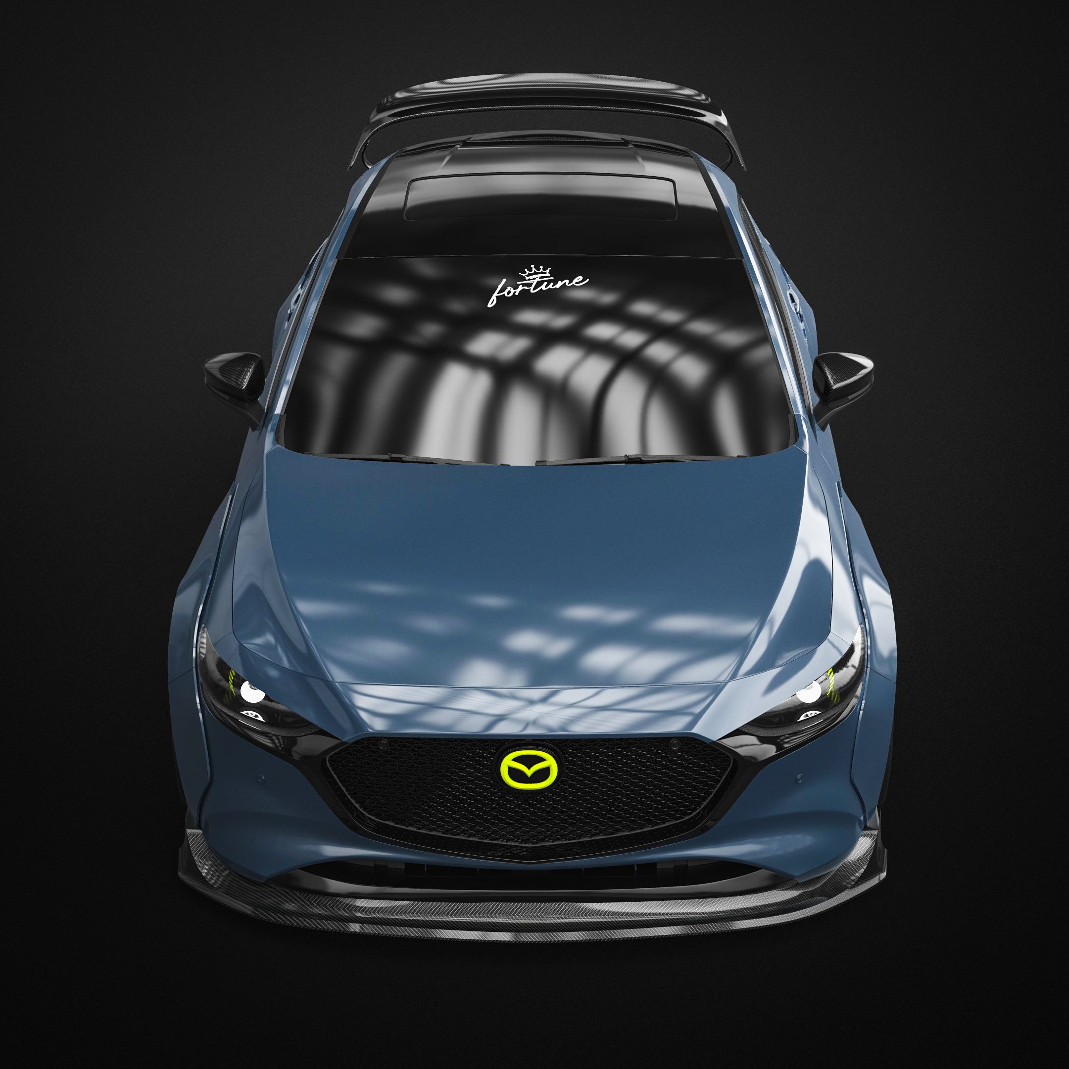 MZ3R Gen4 Carbon Aero Wing for 2019+ Mazda 3