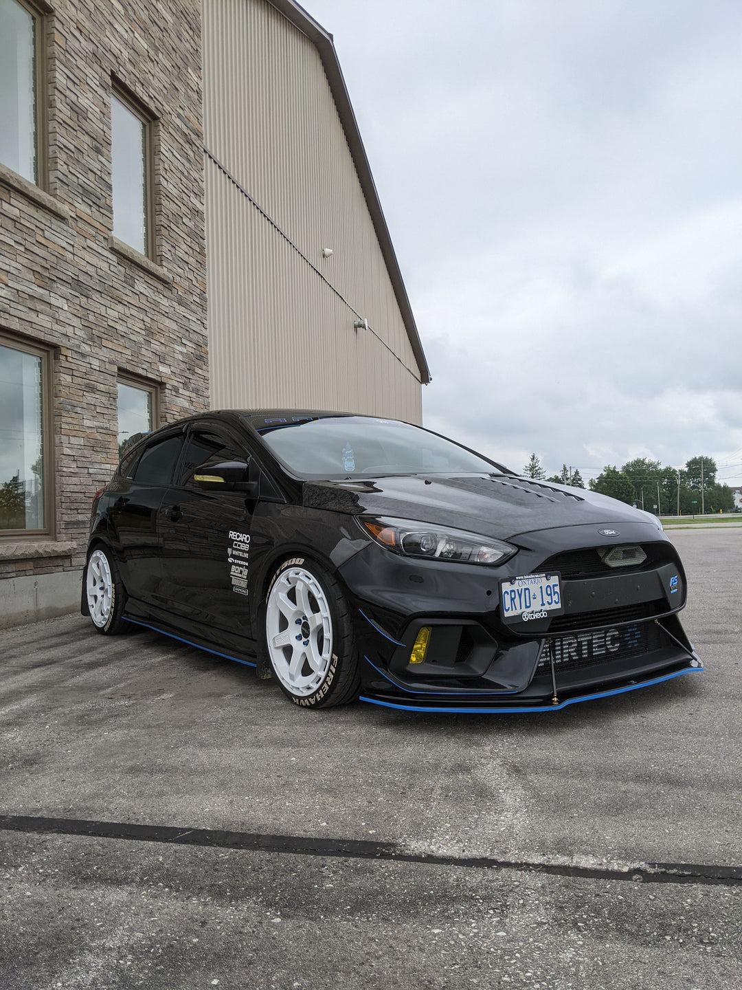 RSR GT500-Style Hood for 2015-2018 Ford Focus
