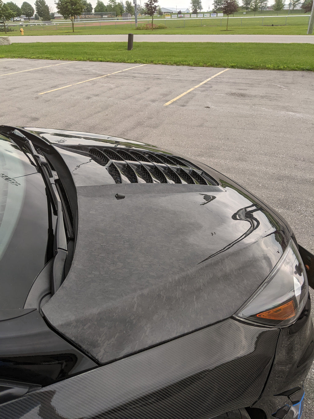 RSR GT500-Style Hood for 2015-2018 Ford Focus