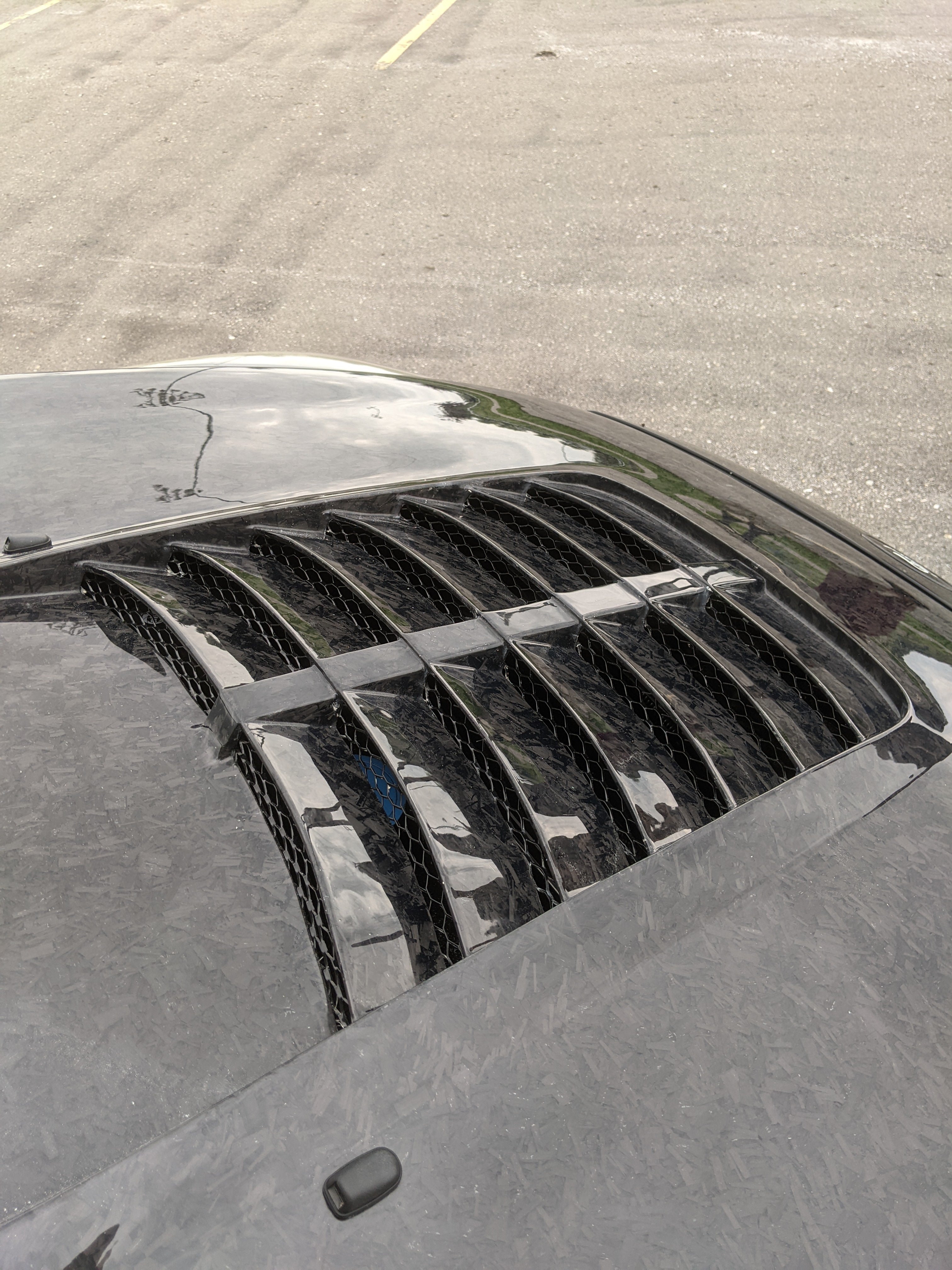 RSR GT500-Style Hood for 2015-2018 Ford Focus