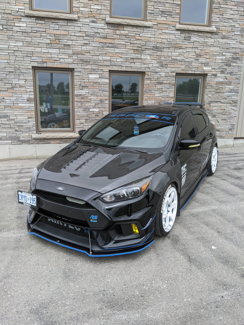 RSR GT500-Style Hood for 2015-2018 Ford Focus