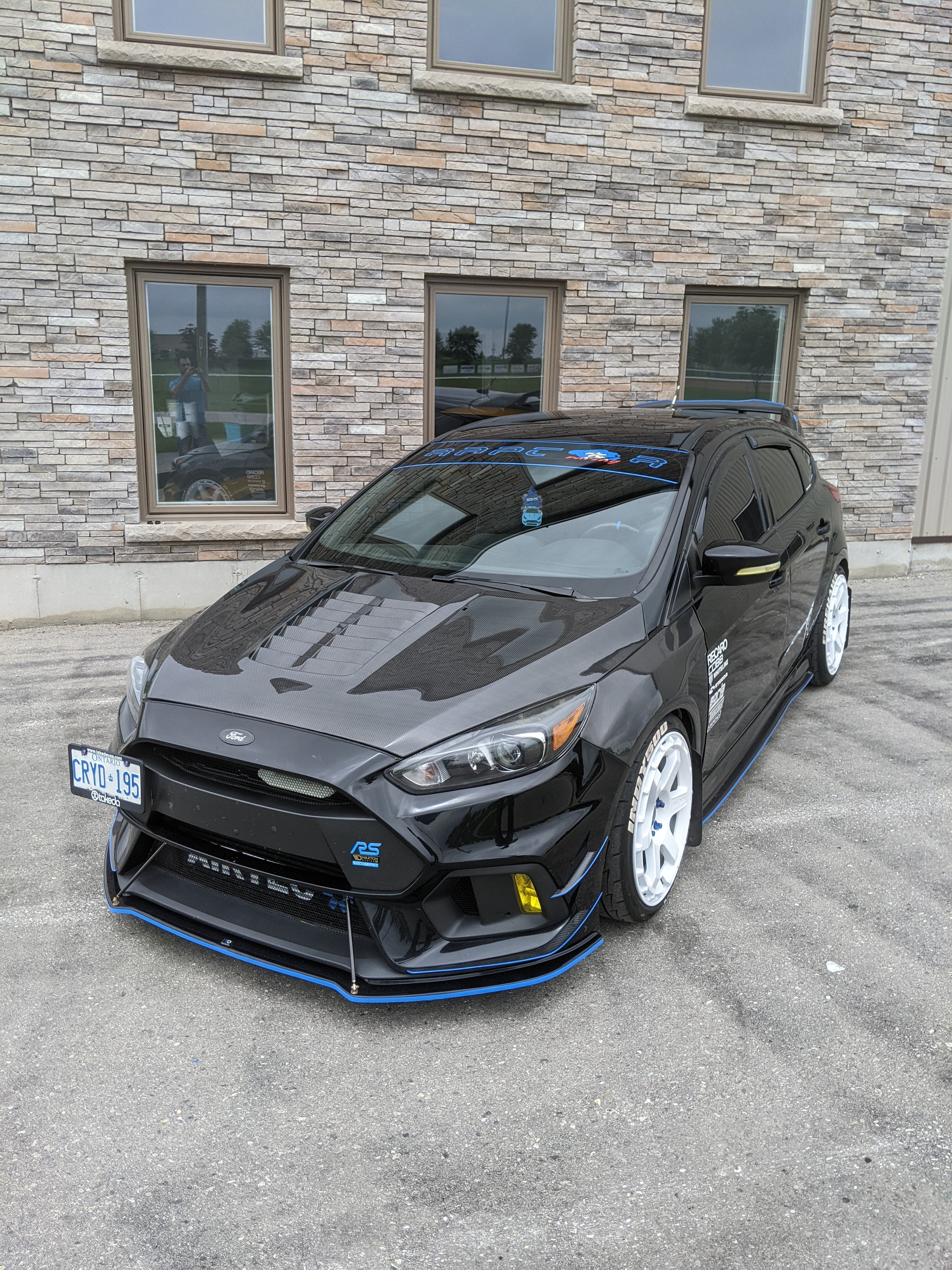 RSR GT500-Style Hood for 2015-2018 Ford Focus