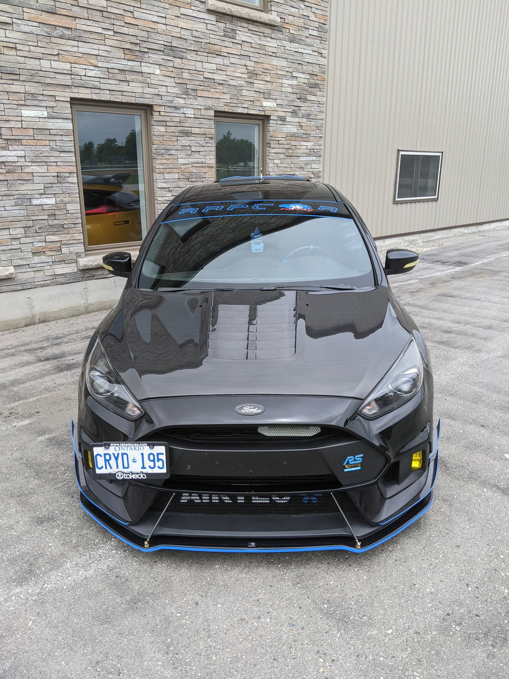RSR GT500-Style Hood for 2015-2018 Ford Focus