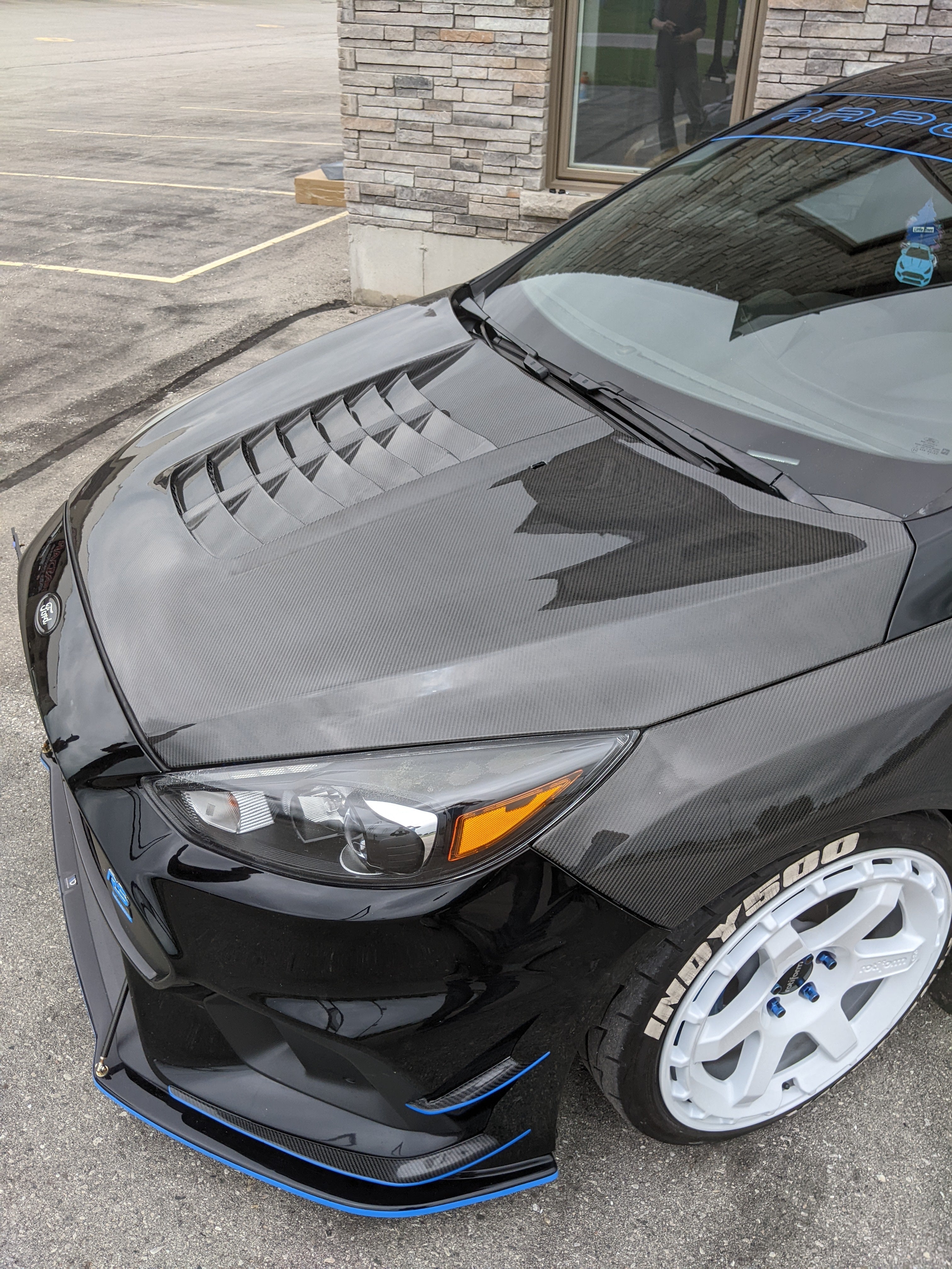 RSR GT500-Style Hood for 2015-2018 Ford Focus