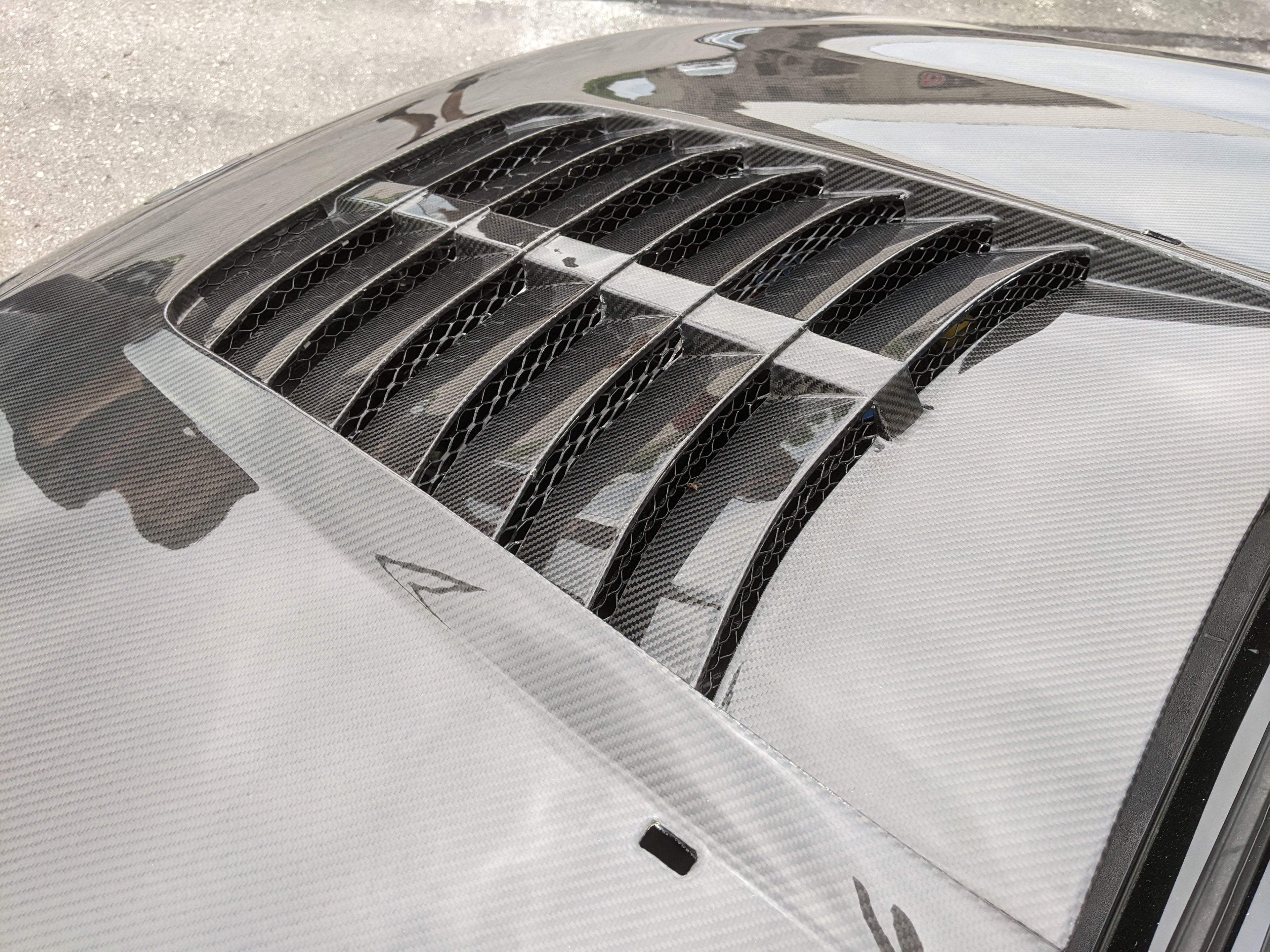 RSR GT500-Style Hood for 2015-2018 Ford Focus