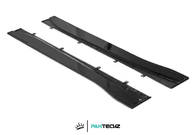 Paktechz Dry Carbon Lower Side Splitters for 2016+ Aston Martin DB11