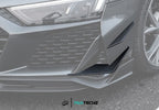 Paktechz Dry Carbon Front Canards for 2019+ Audi R8