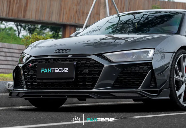 Paktechz Dry Carbon Front Lip for 2019+ Audi R8