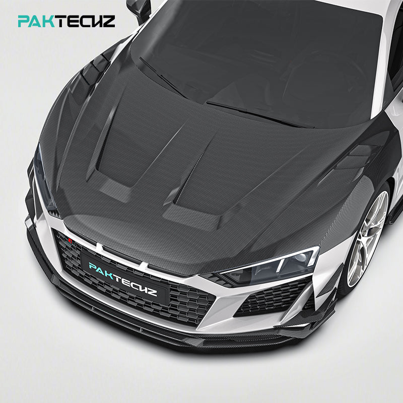 Paktechz Dry Carbon Hood for Audi R8 V10 (2019-Present)