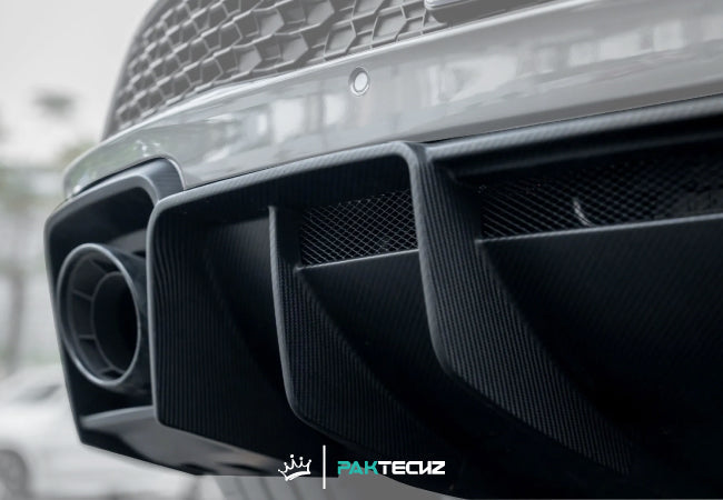 Paktechz Dry Carbon Rear Diffuser for 2019+ Audi R8
