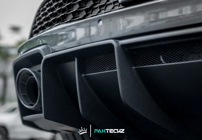 Paktechz Dry Carbon Rear Diffuser for Audi R8 V10 (2019-Present)