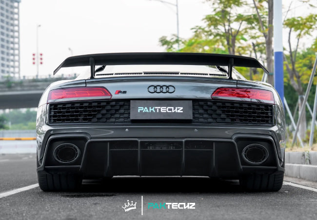 Paktechz Dry Carbon Rear Diffuser for Audi R8 V10 (2019-Present)