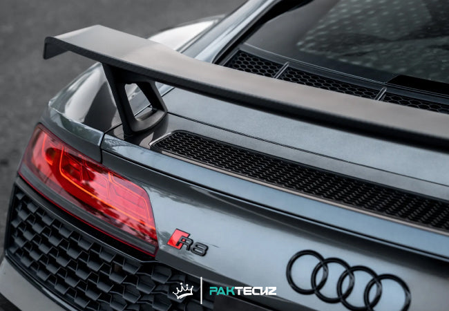 Paktechz Dry Carbon Rear Wing Ver. 1 for Audi R8 V10 (2019-Present)