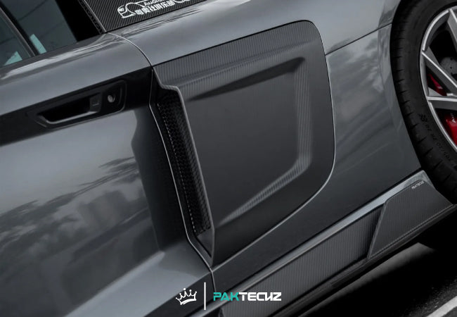 Paktechz Dry Carbon Side Blades for 2019+ Audi R8