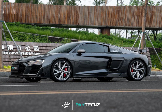 Paktechz Dry Carbon Side Blades for 2019+ Audi R8