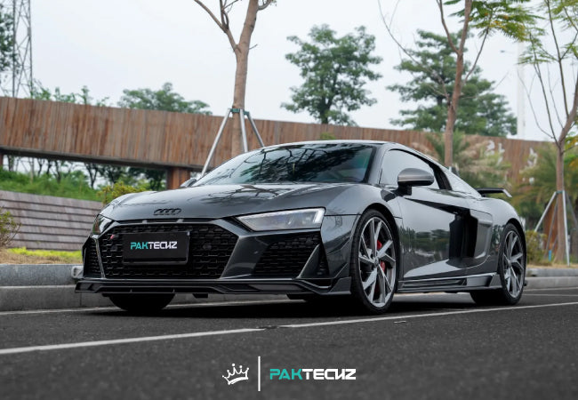Paktechz Dry Carbon Side Skirts for Audi R8 V10 (2019-Present)