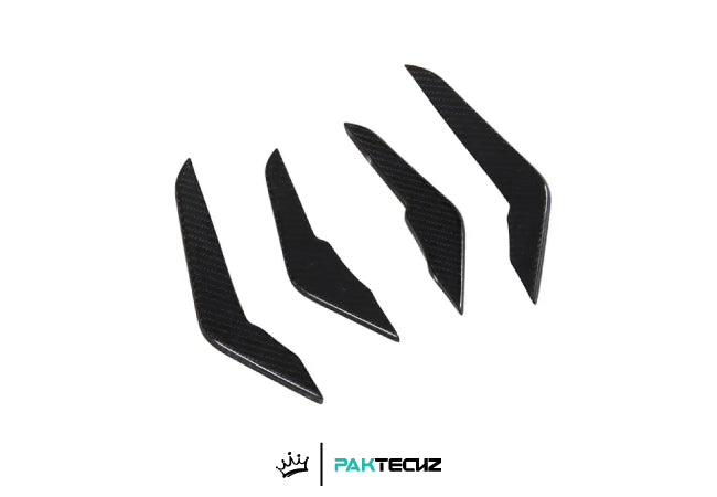 Paktechz Dry Carbon Front Canards for 2021+ Audi RS3