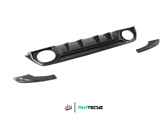 Paktechz Dry Carbon Rear Diffuser for 2021+ Audi RS3