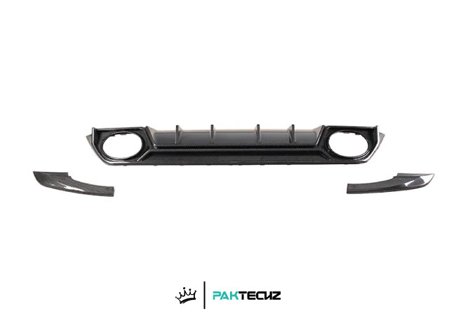 Paktechz Dry Carbon Rear Diffuser for 2021+ Audi RS3