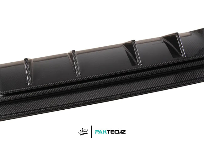 Paktechz Dry Carbon Rear Diffuser for 2021+ Audi RS3