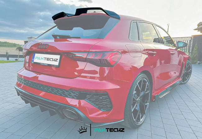 Paktechz Dry Carbon Roof Spoiler for 2021+ Audi RS3