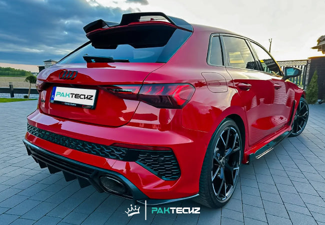 Paktechz Dry Carbon Roof Spoiler for 2021+ Audi RS3