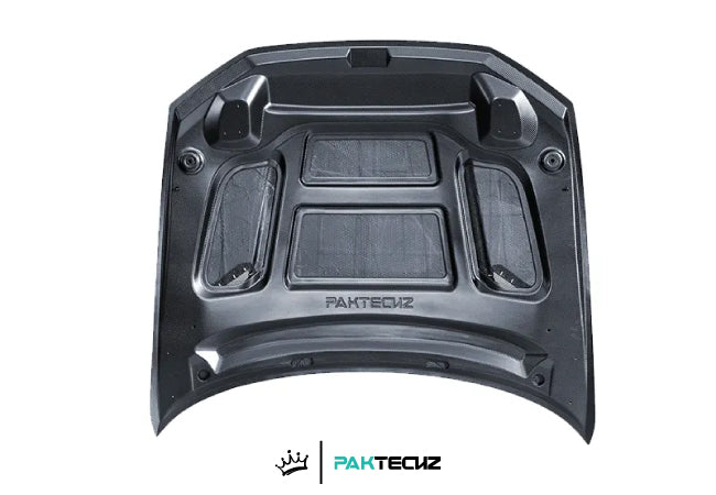 Paktechz Dry Carbon Hood for 2019+ 2019+ Audi RS6/RS7