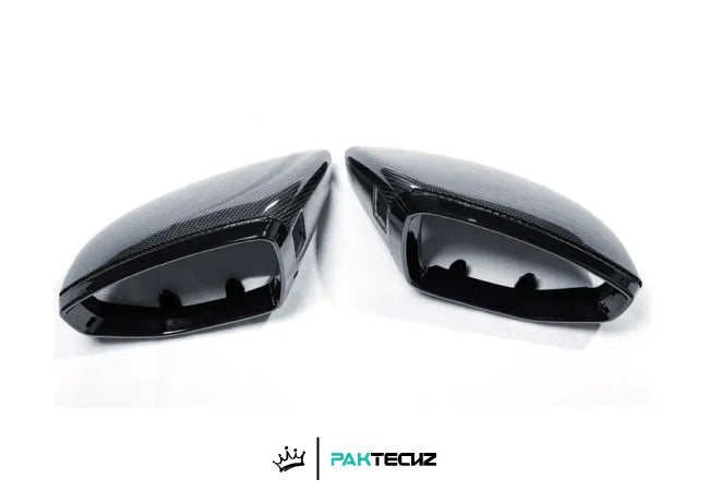 Paktechz Dry Carbon Mirror Covers for 2019+ Audi RS6/RS7