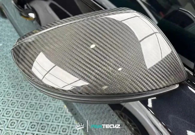 Paktechz Dry Carbon Mirror Covers for 2019+ Audi RS6/RS7