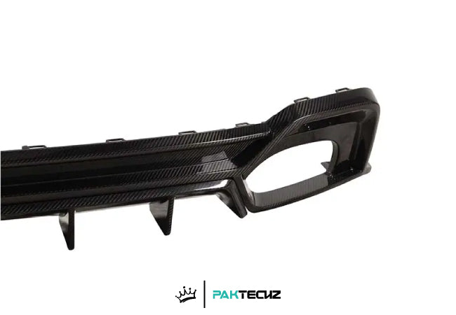Paktechz Dry Carbon Rear Diffuser for Audi RS6 / RS7 C8 (2020–Present)