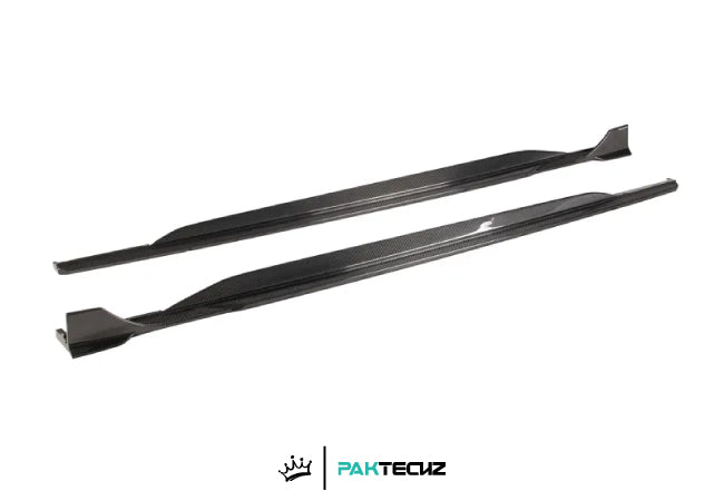 Paktechz Dry Carbon Side Skirts for 2019+ Audi RS6/RS7