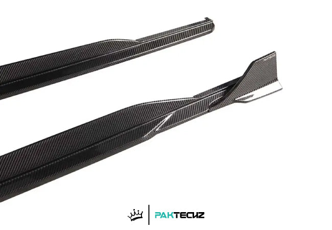 Paktechz Dry Carbon Side Skirts for 2019+ Audi RS6/RS7