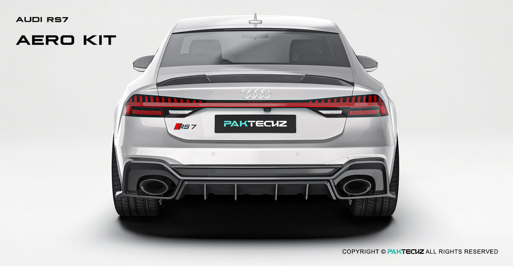 Paktechz Dry Carbon RS7 Rear Spoiler for Audi RS7 C8 (2020–Present)