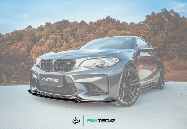 Paktechz Carbon Front Splitter for 2015-2021 BMW M2 F87