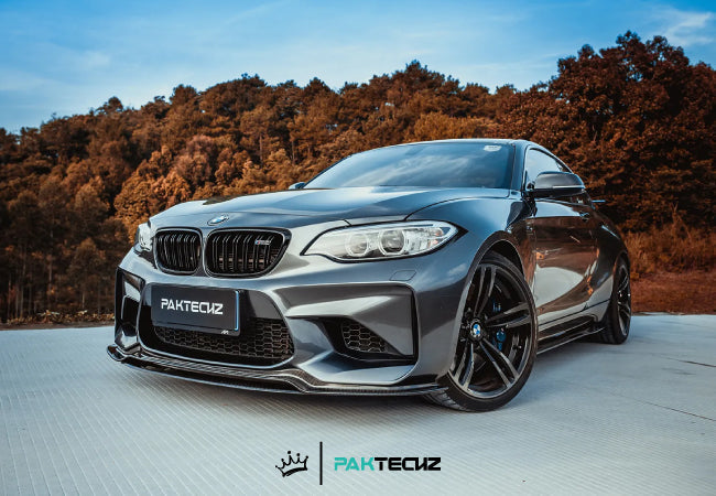 Paktechz Carbon Front Splitter for 2015-2021 BMW M2 F87