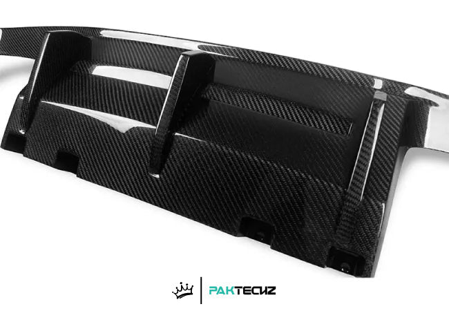 Paktechz Carbon Rear Diffuser for 2015-2021 BMW M2 F87
