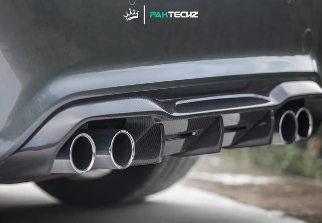 Paktechz Carbon Rear Diffuser for 2015-2021 BMW M2 F87