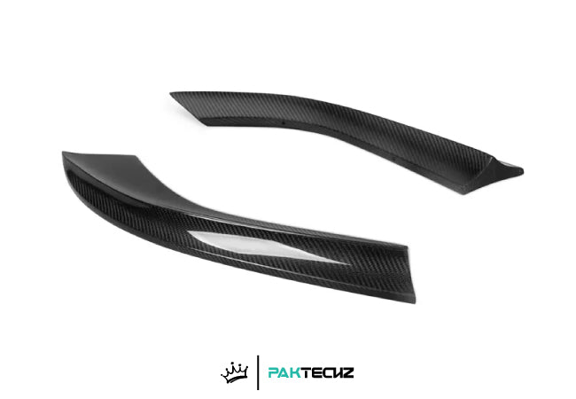 Paktechz Carbon Rear Side Splitters for 2015-2021 BMW M2 F87
