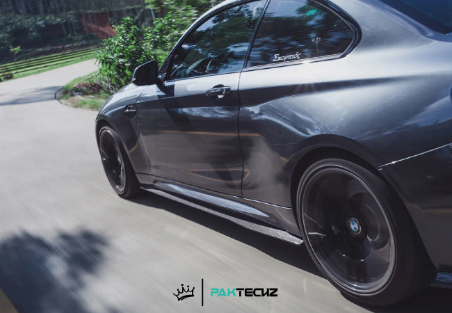 Paktechz Carbon Side Skirts for BMW M2 / M2C F87 (2016–2021)