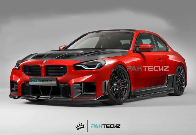 Paktechz Dry Carbon Front Splitter for 2023+ BMW M2 G87