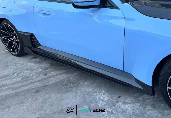 Paktechz Dry Carbon Side Skirts Ver.1 for BMW M2 G87 (2023–Present)