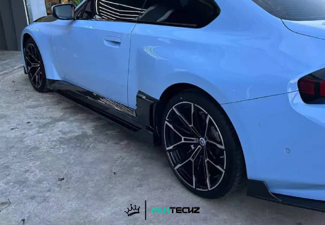 Paktechz Dry Carbon Side Skirts Ver.1 for BMW M2 G87 (2023–Present)