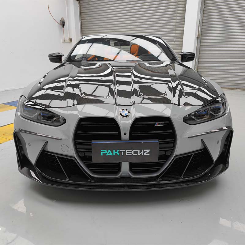 Paktechz Dry Carbon Front Bumper Trim for 2021+ BMW M3 G80 and M4 G82/G83