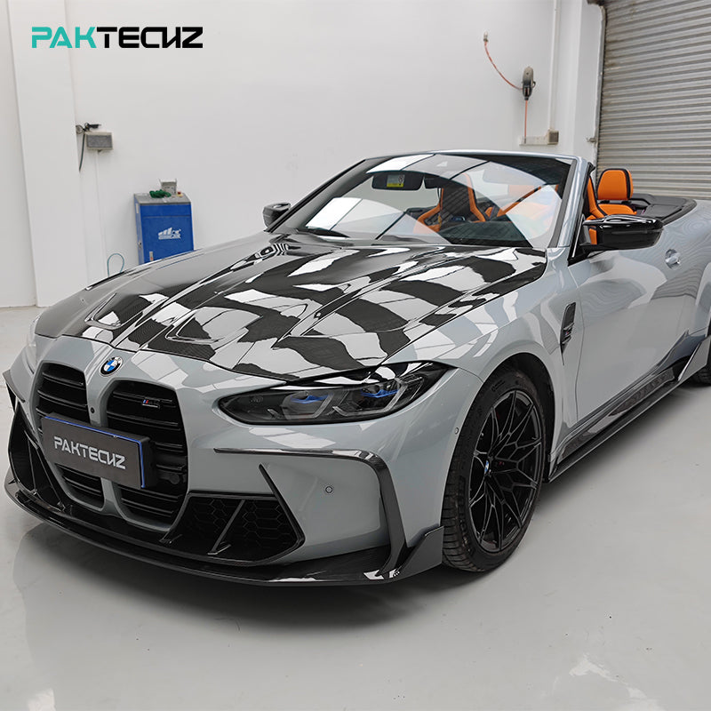 Paktechz Dry Carbon Front Splitter for 2021+ BMW M3 G80 and M4 G82/G83