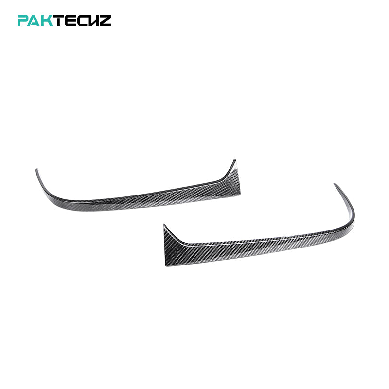 Paktechz Dry Carbon Rear Bumper Canards for 2021+ BMW M3 G80 and M4 G82/G83