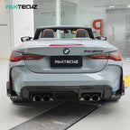 Paktechz Dry Carbon Rear Bumper Canards for 2021+ BMW M3 G80 and M4 G82/G83
